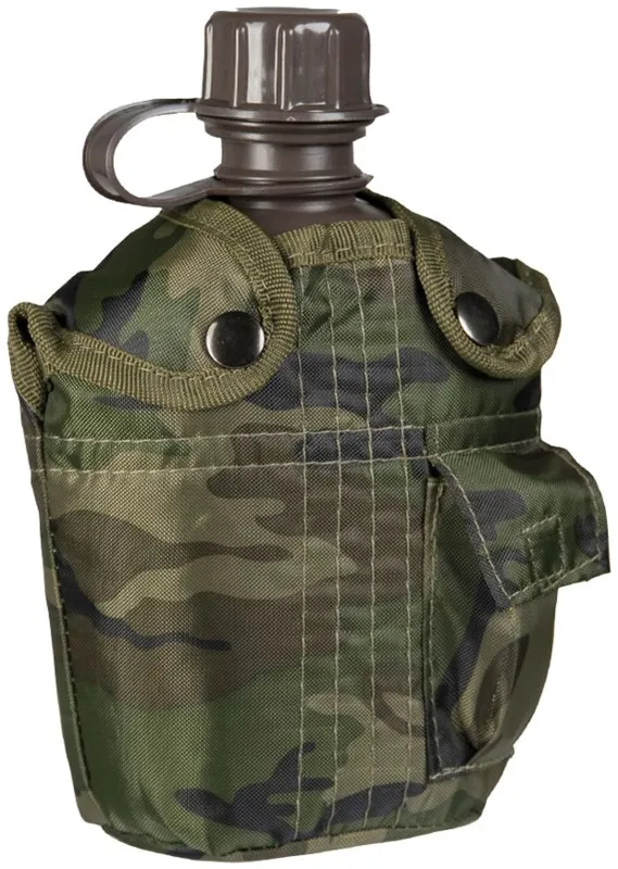 MilTec Cantimplora Militar con Funda · Otros camuflajes