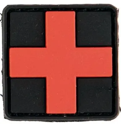 Parche de Goma Cruz - Mil-Tec