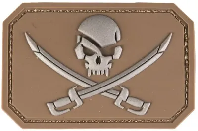Parche de Goma Bandera Pirata - Mil-Tec