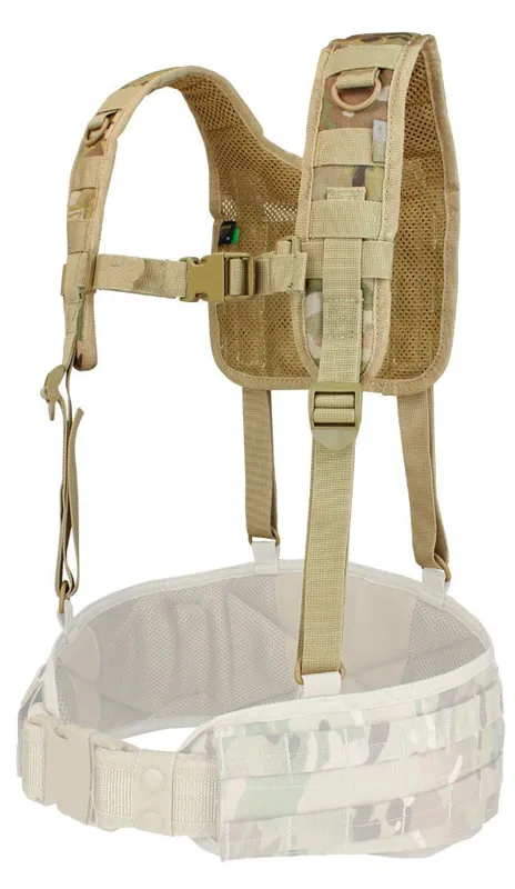 Condor Arnés Táctico H-Harness · Multicam