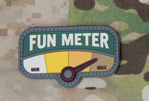 MSM Parche de Goma Fun Meter · Multicam