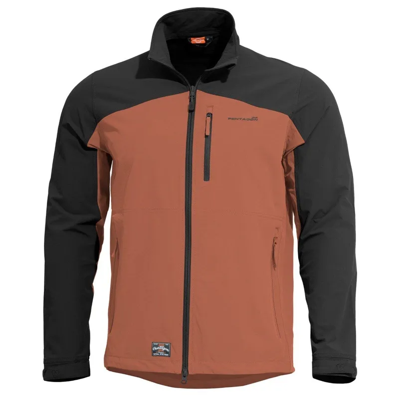 Pentagon Elite Softshell Maroon · Rojo
