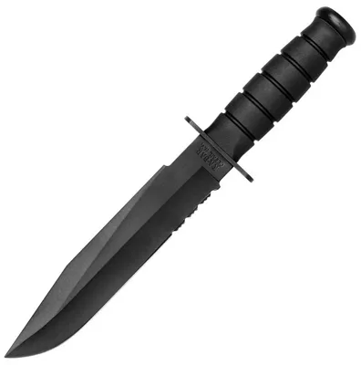 Cuchillo Fighter Filo Combinado - Ka-Bar