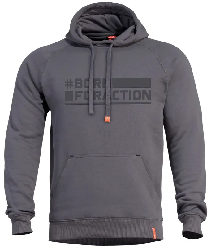 Pentagon Sudadera Born for Action · Gris