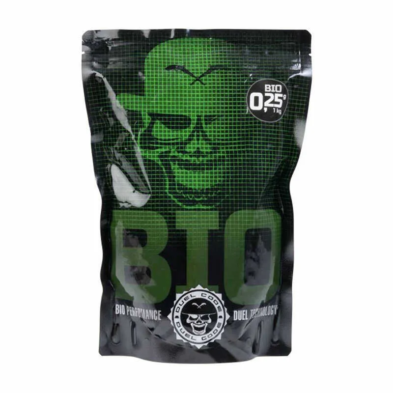 Duel Code Bolas Bio 0.25g 1kg · Blanco