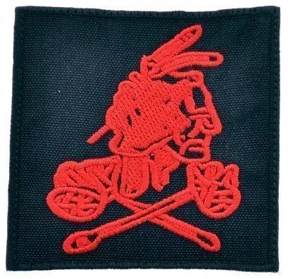 La Patcheria Textil Devgru Squadron Indian · Rojo