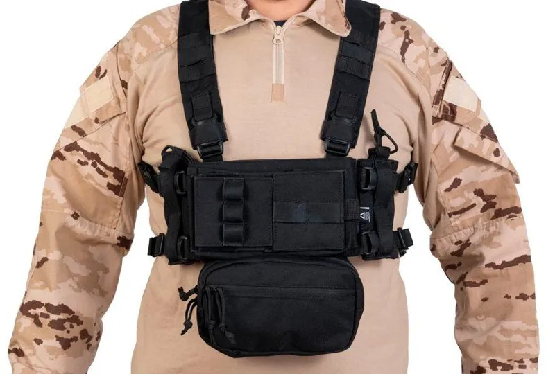 Delta Tactics Chest Rig Task · Negro