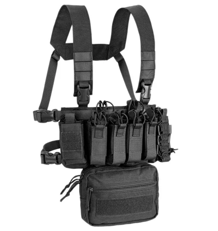 Defcon 5 Combo Mini Chest Rig OUTAC · Negro