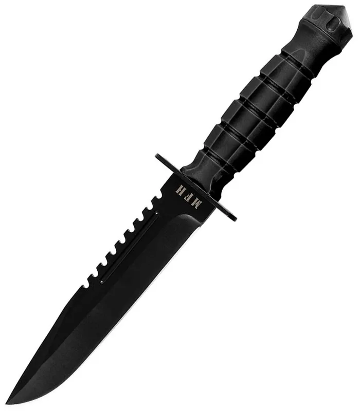 MFH Cuchillo de Combate Storm · Negro