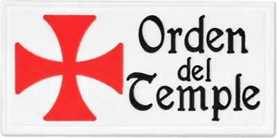 Parche de Goma Orden del Temple - Martínez Albainox
