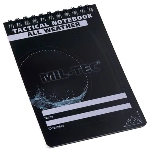 Mil-Tec Libreta Impermeable Tactical All Weather