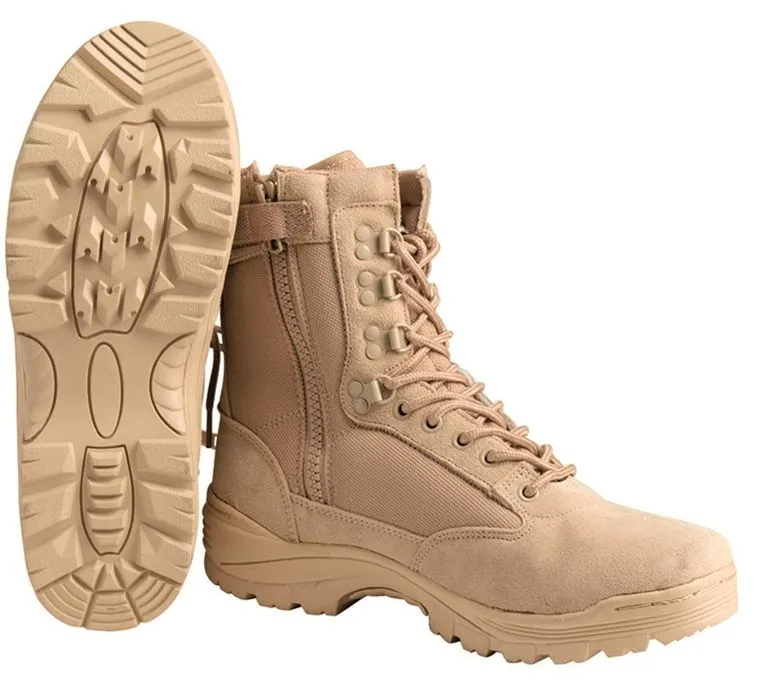 MilTec Tactical Side-Zip · Tan / FDE