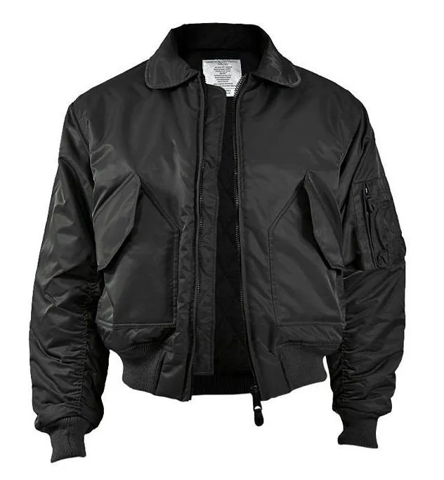 Mil-Tec Cazadora Bomber US CWU · Negro
