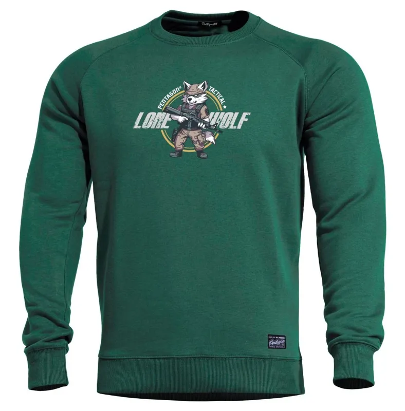Pentagon Jersey Hawk Lone Wolf · Verde / OD