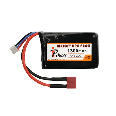 LIPO Stick Mini 1300mAh 7.4V 20C (T-Plug) - IPOWER