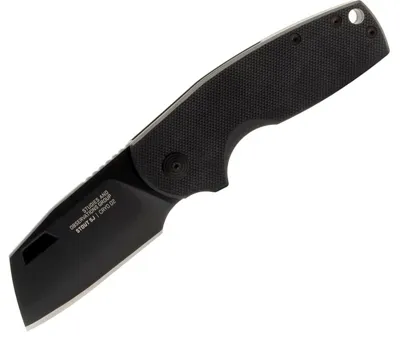 Navaja Stout SJ Cleaver Blackout - SOG