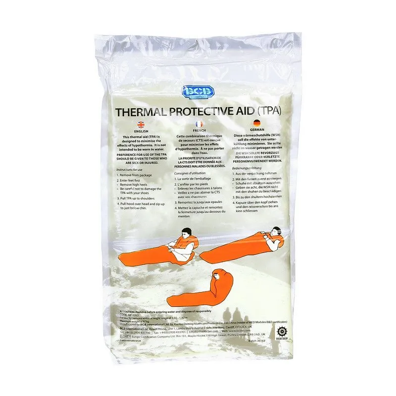 BCB International Protección Térmica Thermal Protective Aid