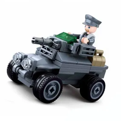 German Army Armored Car - Sluban