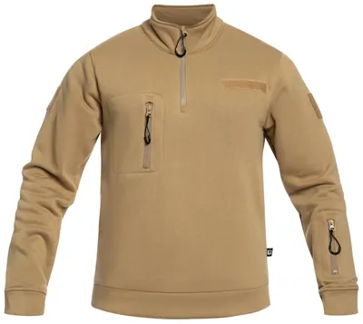 Sudadera Tactical Sweat Troyer Camel - Brandit