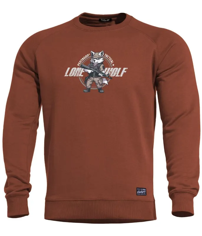 Pentagon Jersey Hawk Lone Wolf · Rojo