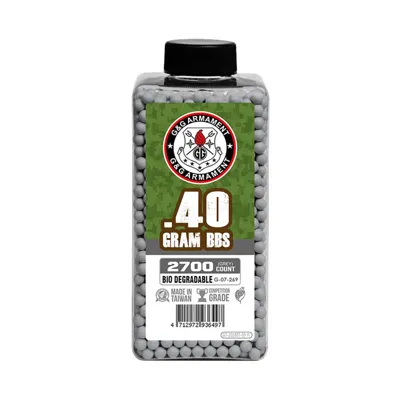 Bolas Bio 0.40g 2700 BBs - G&G Armament
