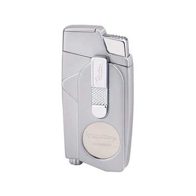 Encendedor XCaliber Double Cutter Cromo - Vector