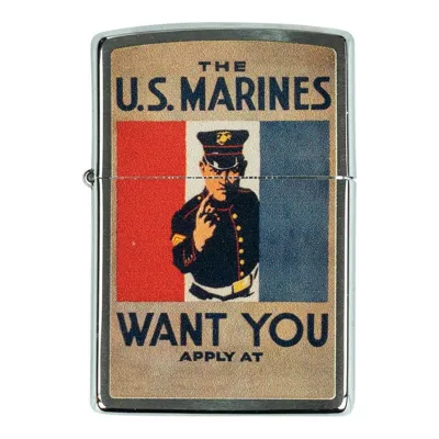 Encendedor US Marines Want You - Zippo