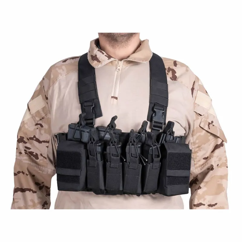 Delta Tactics Chest Rig Force MK1 · Negro