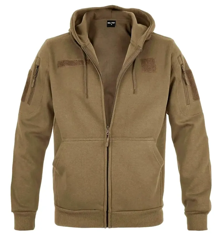MilTec Chaqueta con Capucha · Coyote
