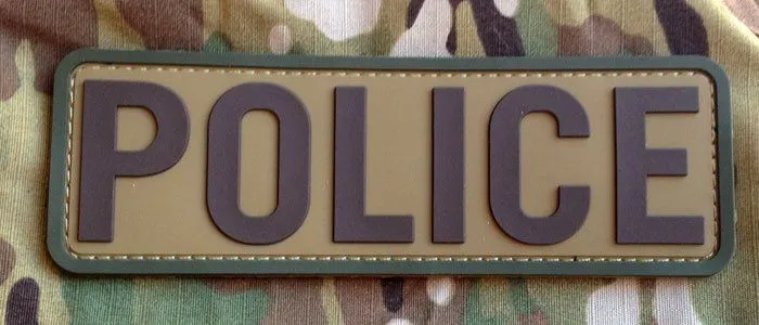 MSM Parche de Goma Police · Multicam