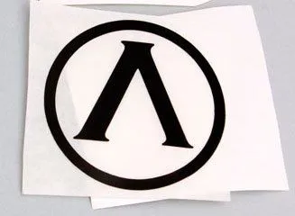 Vinilo Adhesivo Escudo Espartano - MSM
