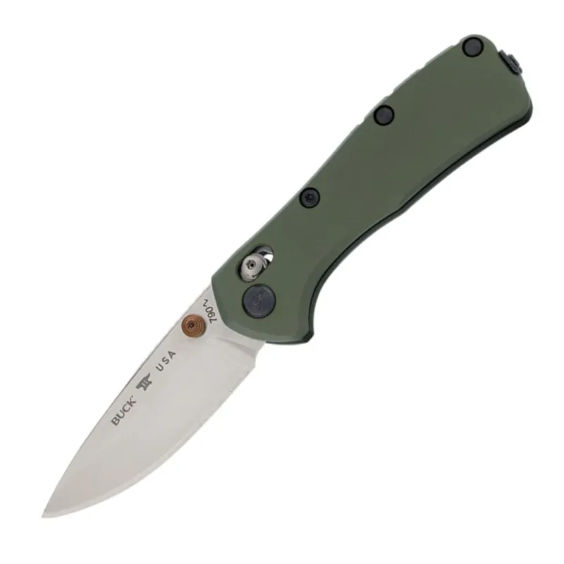 Buck Navaja Mini Range Elite · Verde / OD