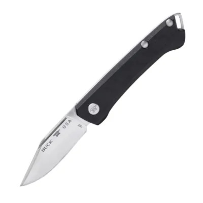 Navaja Saunter Clip Micarta - Buck