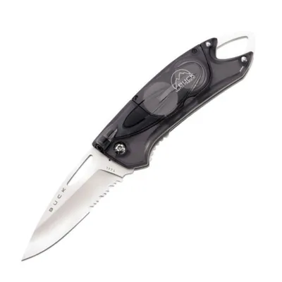 Navaja Lumina Smoke con Linterna - Buck