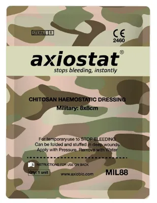 Hemostático Axiostat MIL88 - Celox