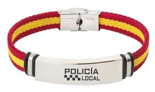Pulsera de Acero Barbaric Policía Local - Barbaric Force