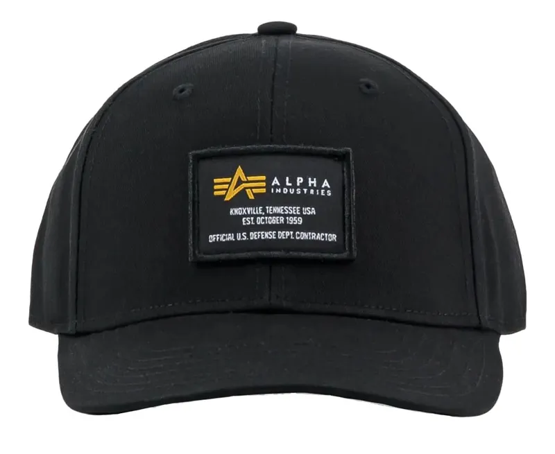 Alpha Industries Crew Cap · Negro