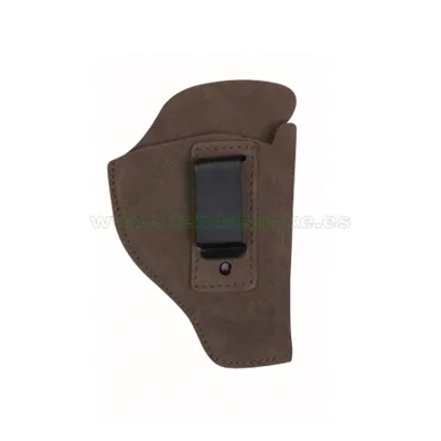 Funda Interior de Piel Vuelta con Pinza para Revolver 2 Pulgadas Zurda - SHOKE