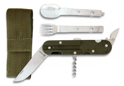Cubiertos Camping con Funda - Martínez Albainox
