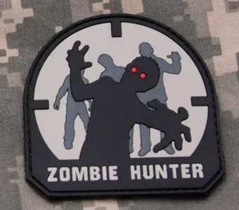 Parche de Goma Zombie Hunter - MSM