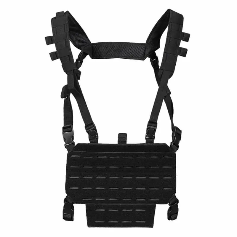 MilTec Chest Rig Lightweight · Negro