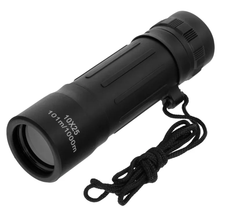 MilTec Monocular 10x25 · Negro