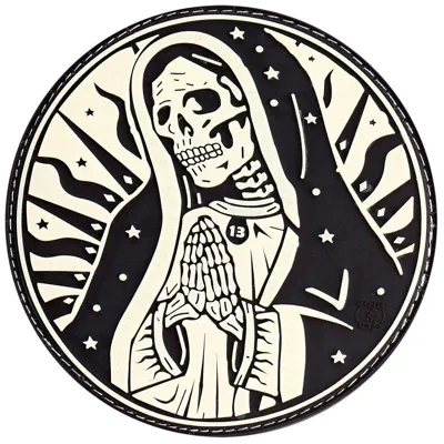 Santa Muerte Fluorescente - JTG