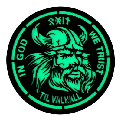 Fluorescente Odín Dios Vikingo