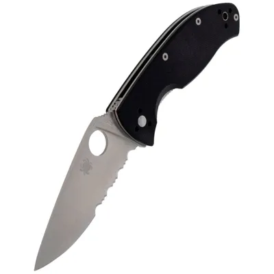 Navaja Tenacious Filo Combinado - Spyderco
