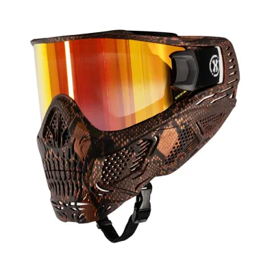 Skull Goggle Snake W/ Fire Lens - HK ARMY