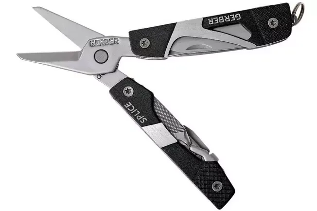 Gerber Navaja Splice Pocket Multiherramienta · Negro