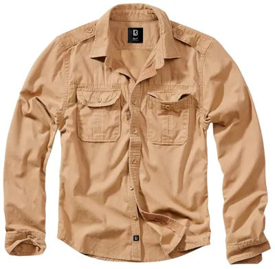 Camisa Vintage Shirt Camel - Brandit