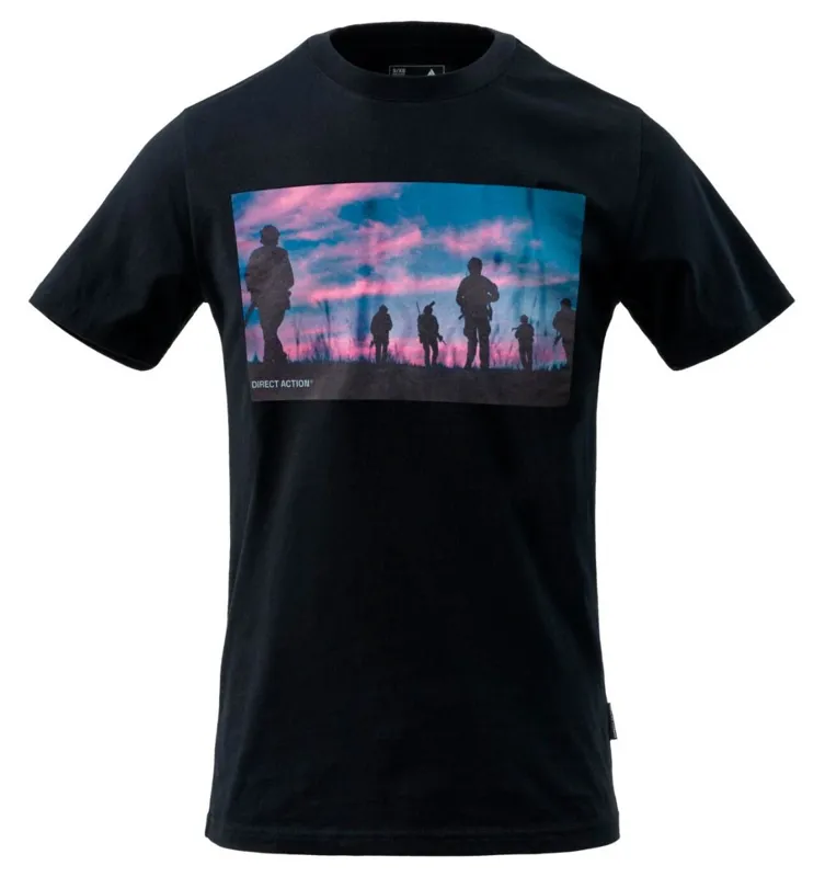 Direct Action Sunset · Negro