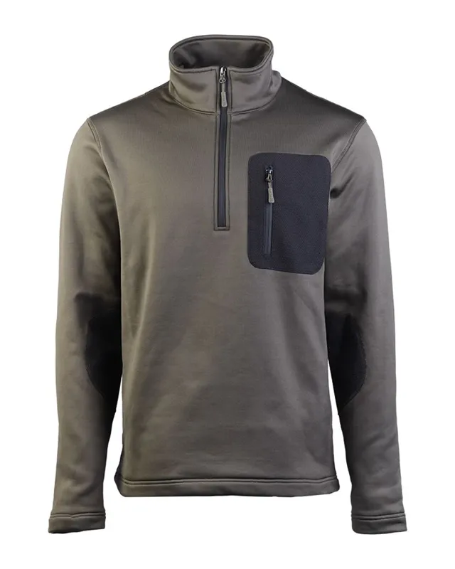 MilTec Jersey Térmico Zip · Verde / OD